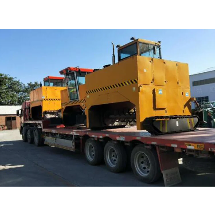 
Crawler Compost Turner by PLC Control 