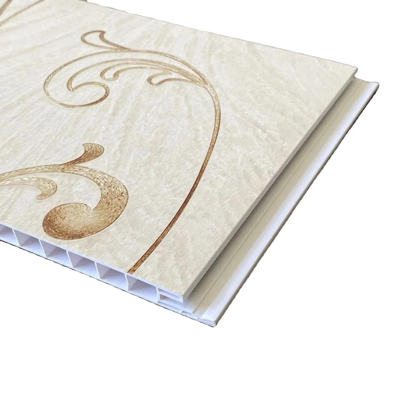 Легкий ПВХ потолочные стеновые панели крыши Современный настраиваемый водонепроницаемый интерьер доски