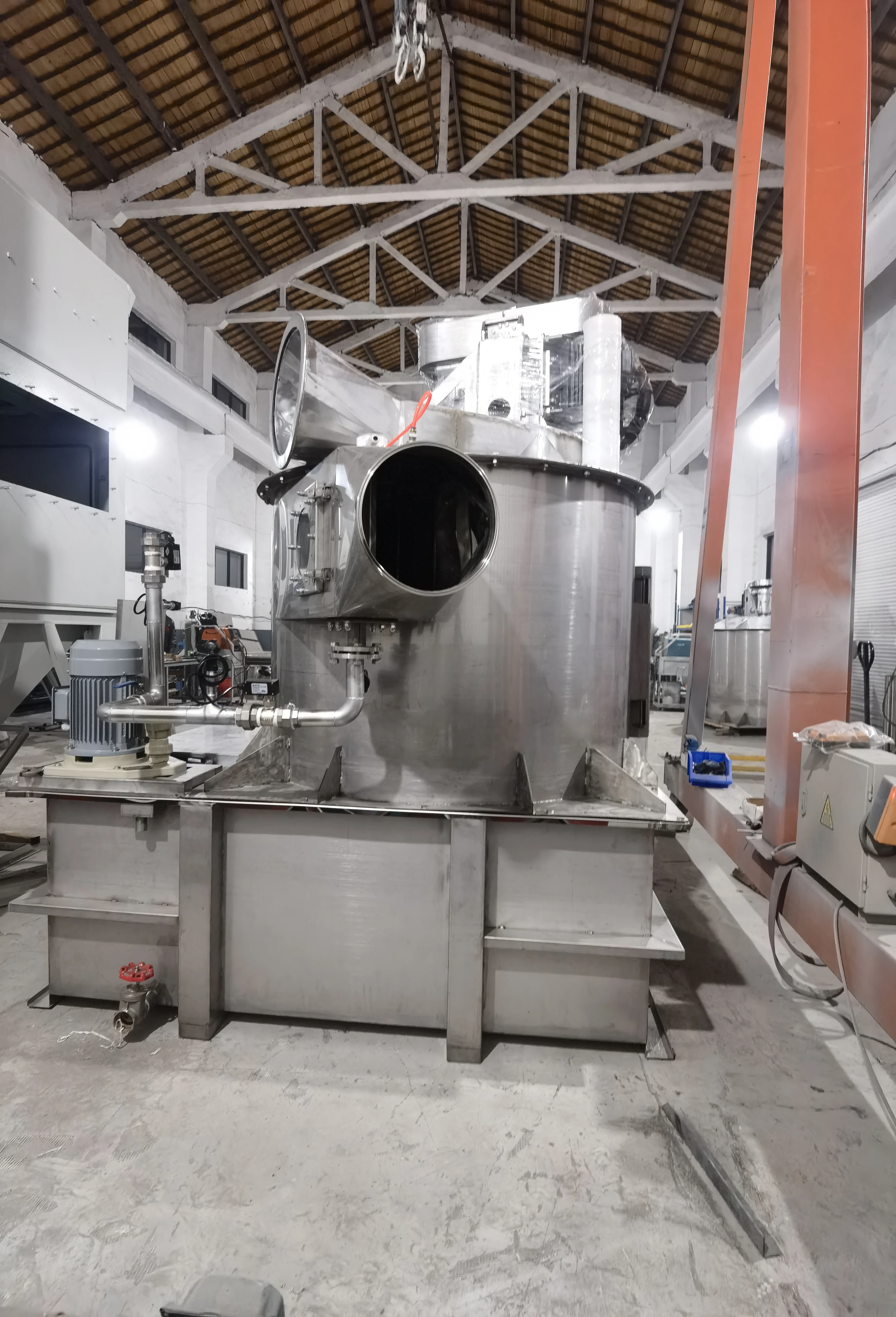 Xinyuan venturi wet scrubber dust collector for workshop dust air filtration venturi scrubber 5400