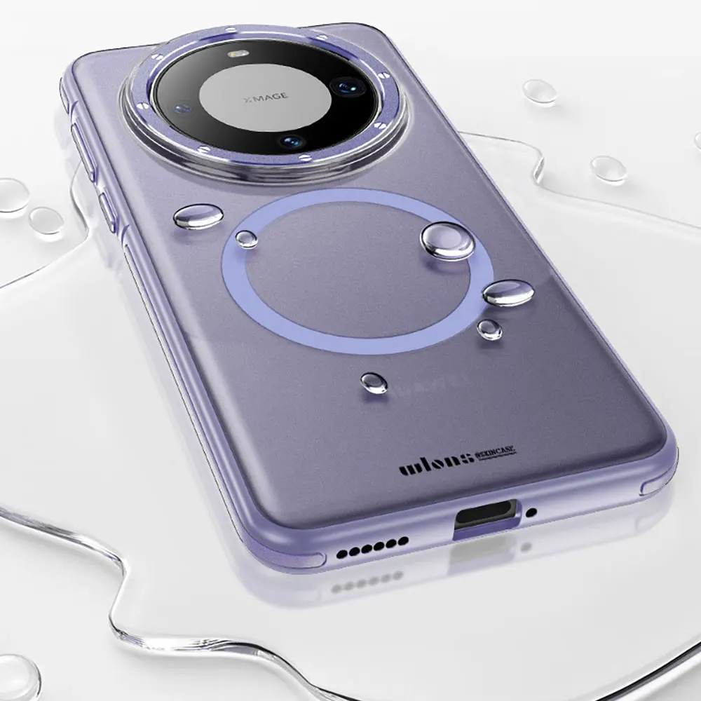 WLONS WLS40 Drop Proof Skin Friendly Mobile Camera Lens Protection Tpu Phone Case For Huawei Mate 60 Pro