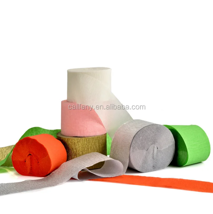 Fiestas decoracion colorful  tissue paper party streamer for party backdrop Birthday Wedding Babyshower decorations