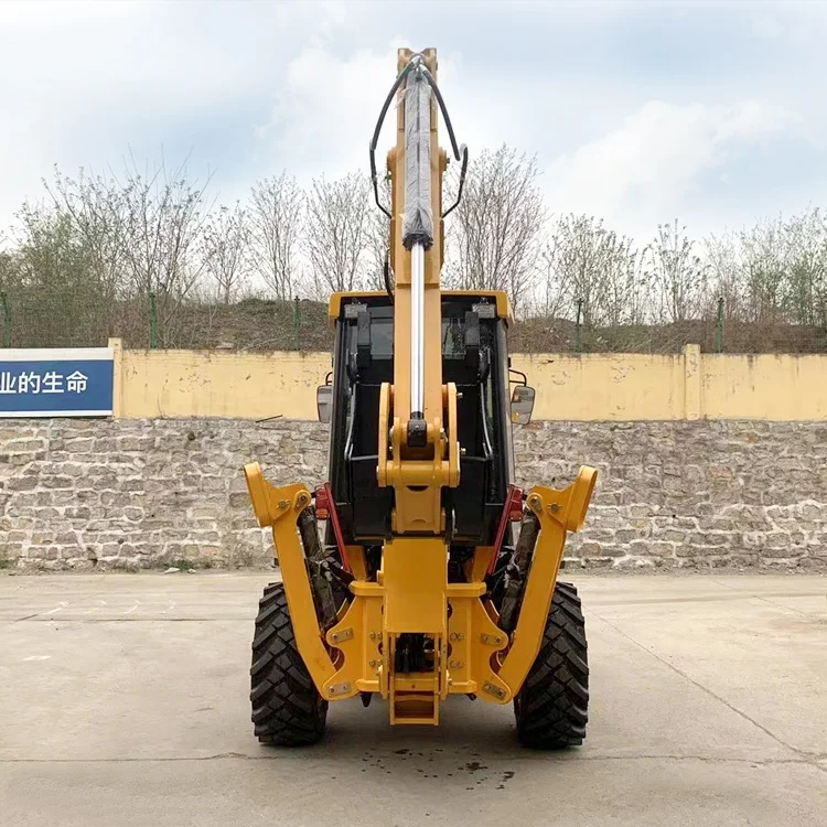 TOSH Telescopic Boom Wheel Loader Backhoe with Yunnei/Yuchai / Cummins Engine For Sale