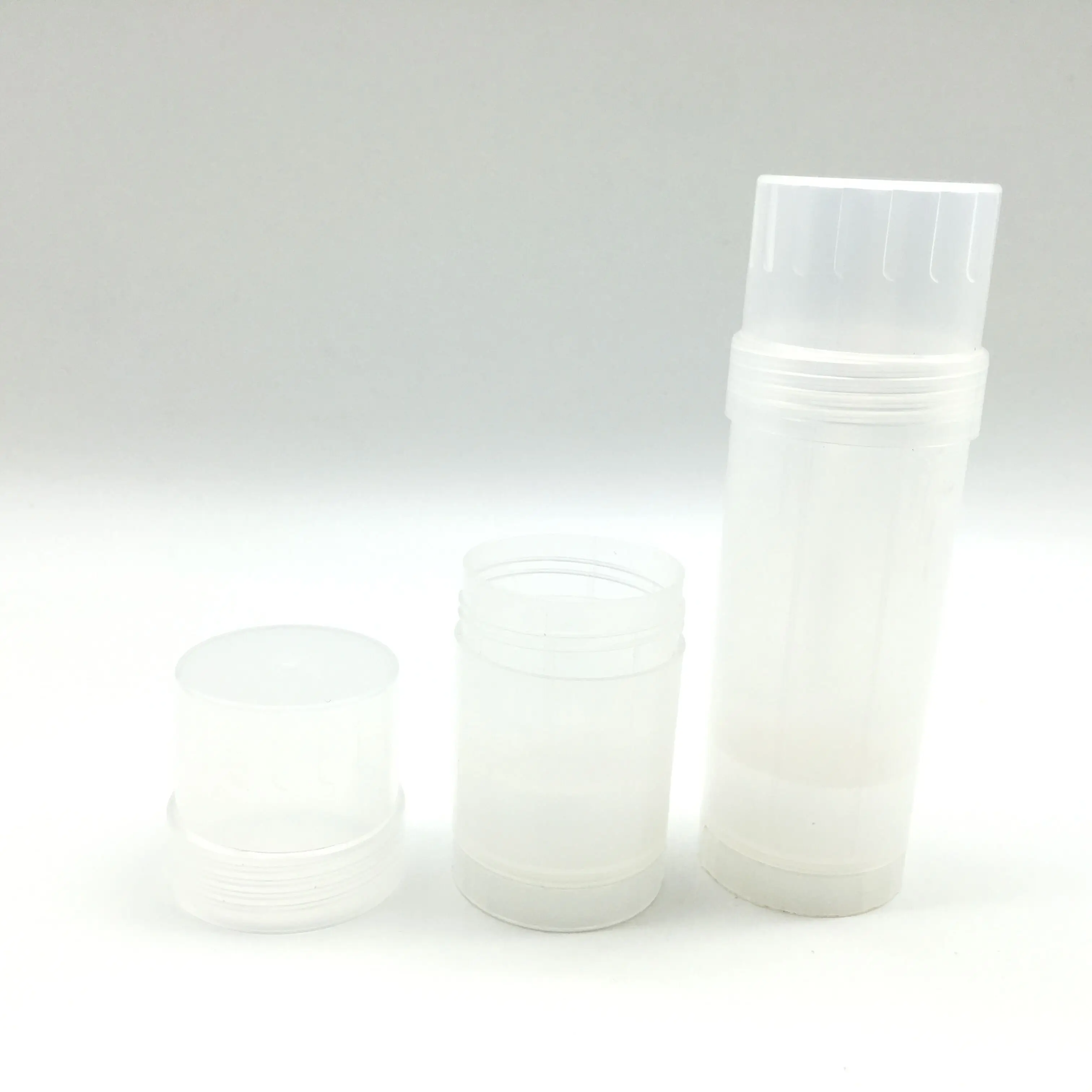 1oz 2oz Empty Twist up nature clear Deodorant stick Containers for lotion bar and heel balm