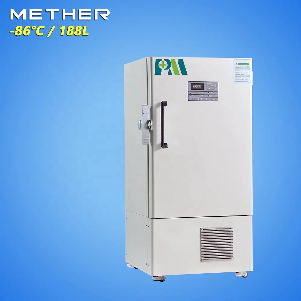 
PM 188L minus 86 Ultra low temperature freezer MDF-86V188 Promed Mether -40~-86C price 