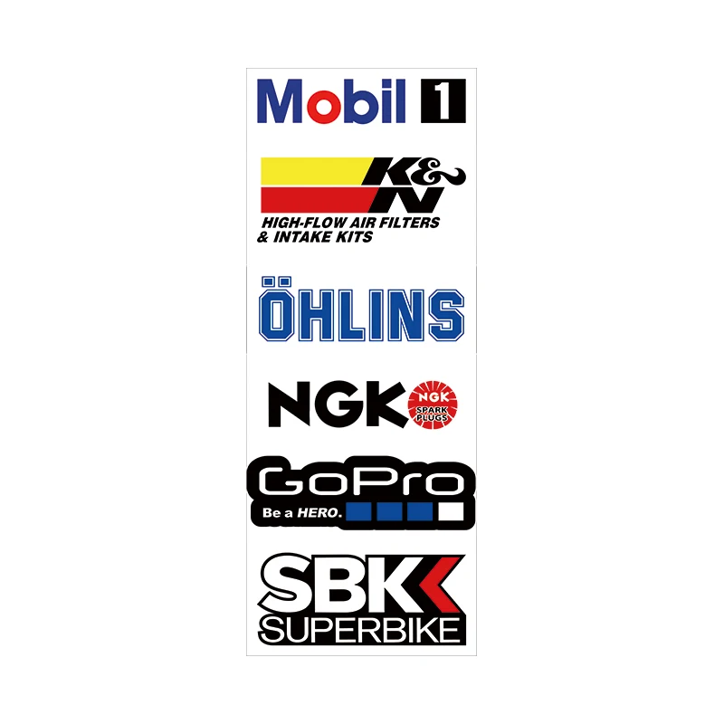 custom waterproof reflective stickers motorcycle bike sticker decal