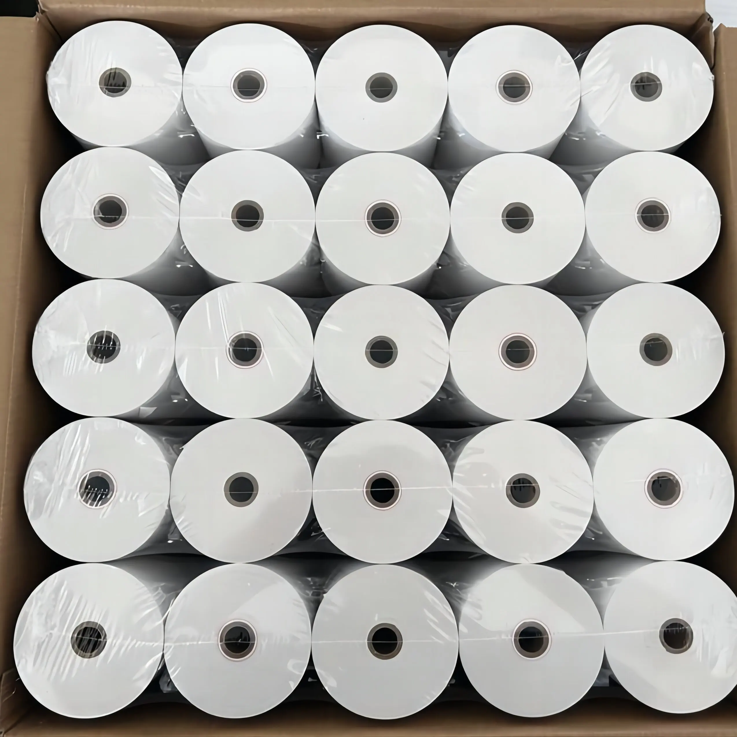Высококачественная 100% древесная термобумага 57x40 Jumbo Roll от производителя для ультразвука