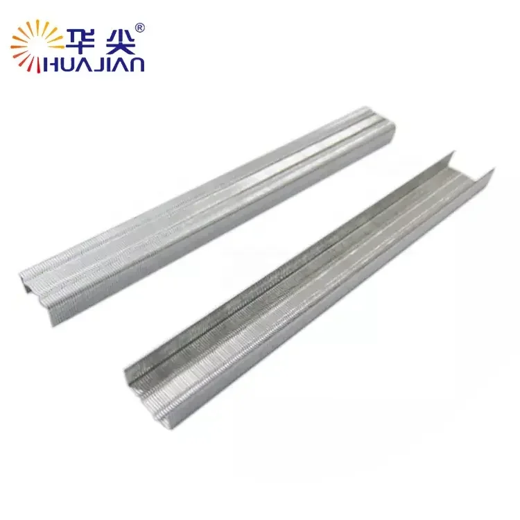 Промышленный строительный степлер STCR 5019 скобы серии оцинкованных скоб для мебели