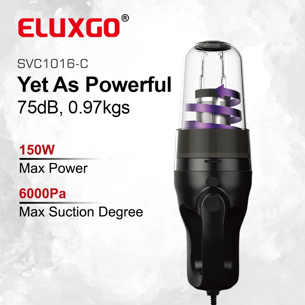 Shimono auto car cyclone vacuum cleaner for car (Asia Pacific Top Golden Brand Products)