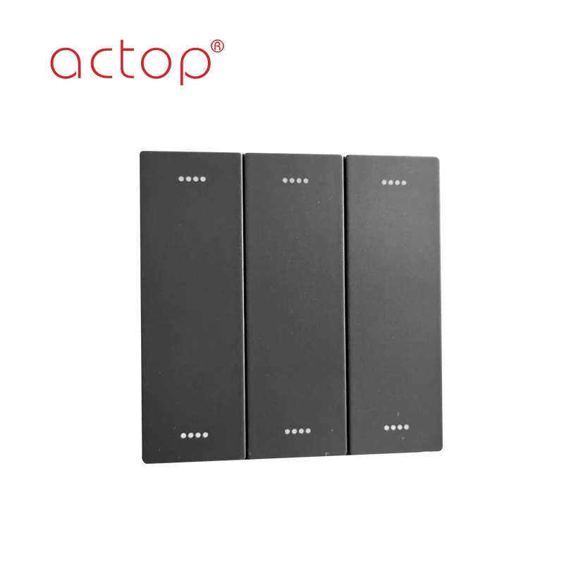  ACTOP 2019 новый тренд Wi-Fi переключатель Zigbee для умного дома Двухкнопочный умный ZigBee с дистанционным