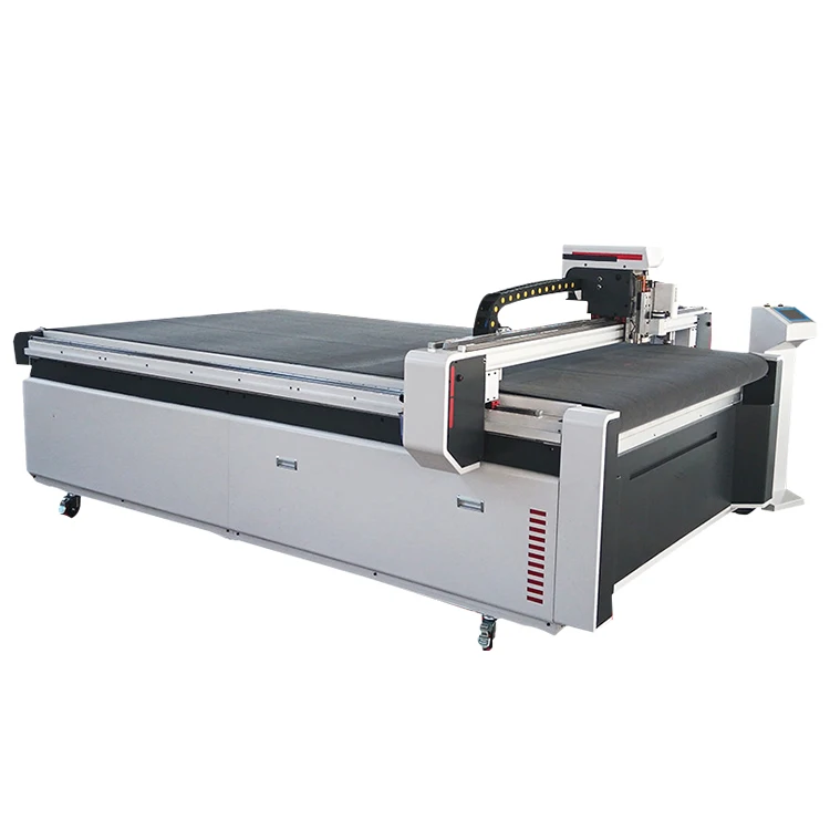 CNC cloth fabric oscillating knife cutting machine