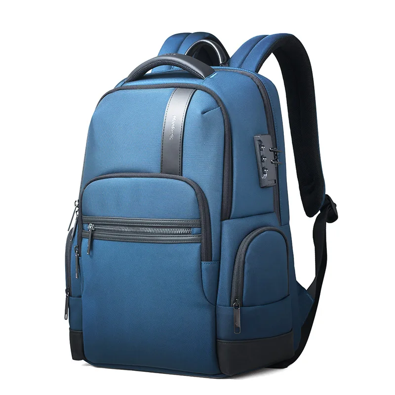 
Hanke business backpack wholesale custom laptop bag backpack anti-theft lock back pack waterproof 