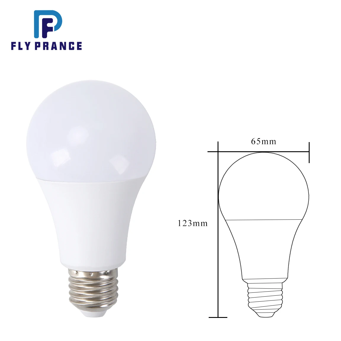 Светодиодная лампа SKD A65 12 Вт PF 0 5 AC85-265V сырья IP20 китайская фабрика домашний Ресторан DOB Light