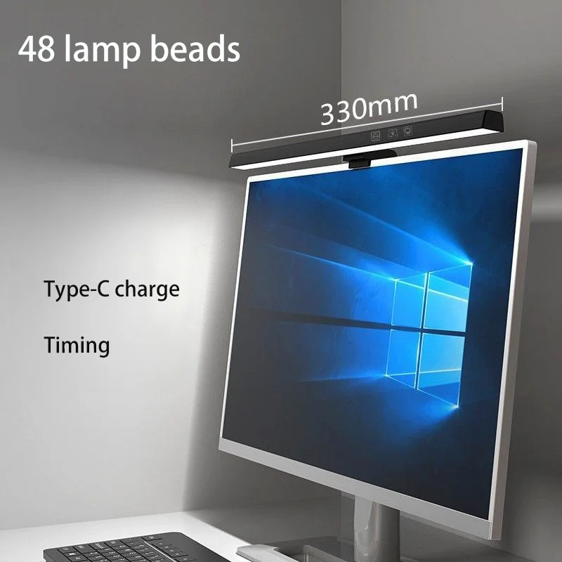 Control Work Desk Lamp Screen Lighting Laptop Led Clip Lamp Computer Led Screen Monitor Light Barfor Computer PC Monitor Screen