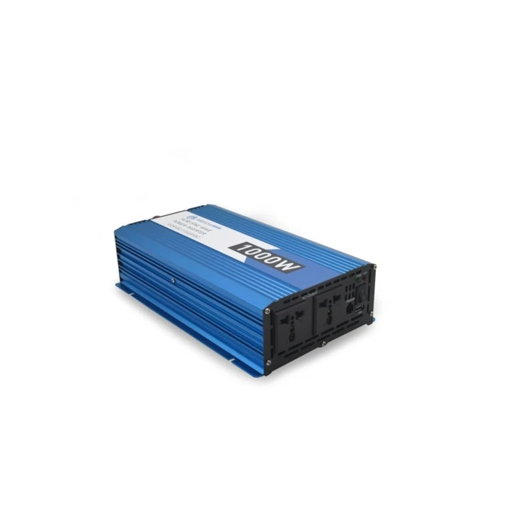 1000 Watt Max Continuous Power 2000 Watt Peak Heavy Duty Pure Sine Wave Inverter 12v Dc To 120v Ac 60hz Truck/rv Convert