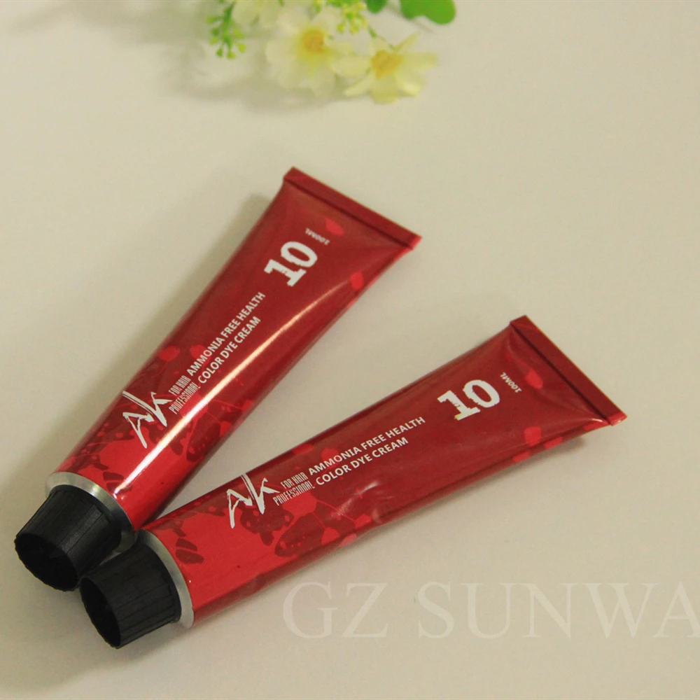 Empty Cosmetic Ointment Aluminum Cream Tube
