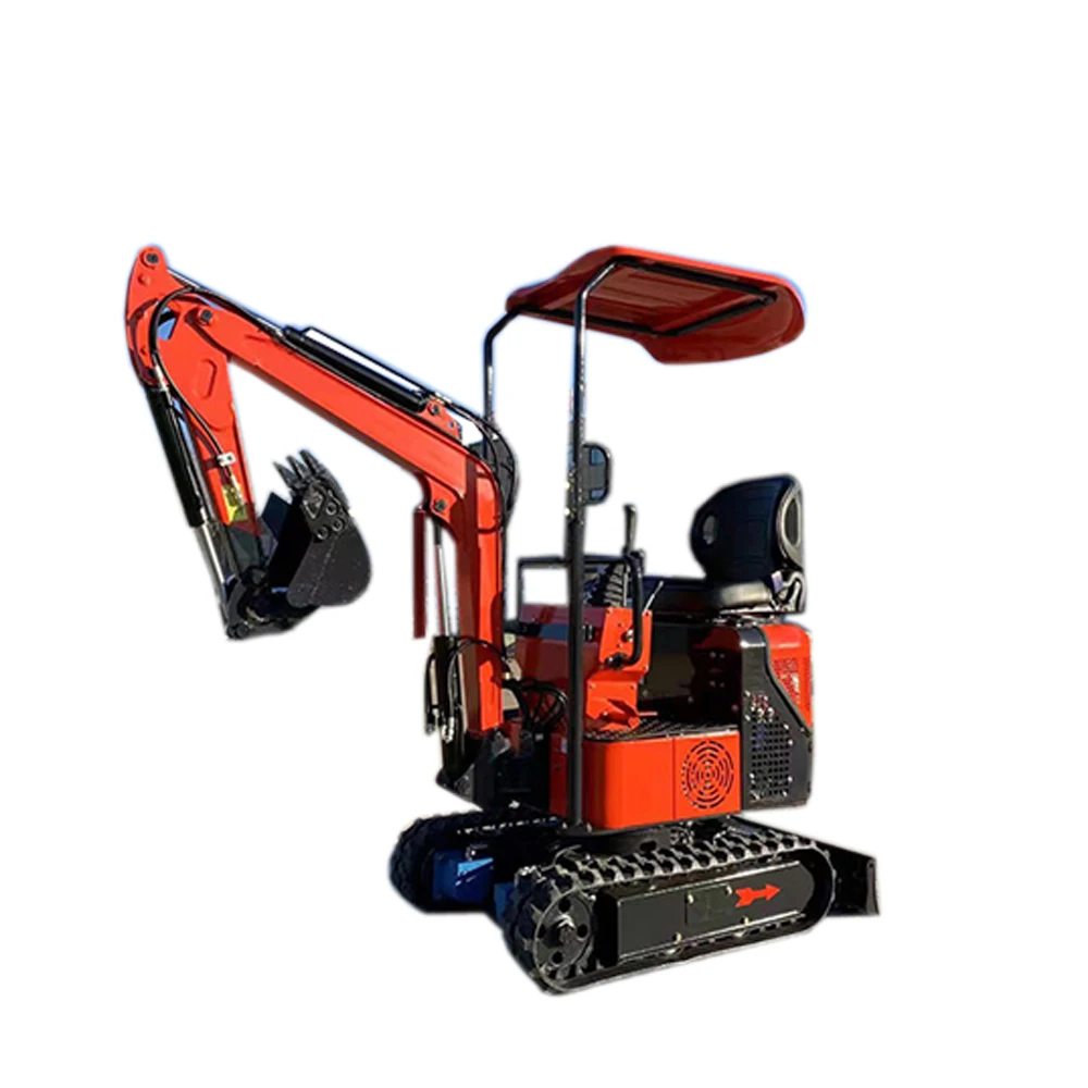 New Design EPA Mini Excavator Excavator Mobile Crawler Alloy 1 Ton Excavator For Sale