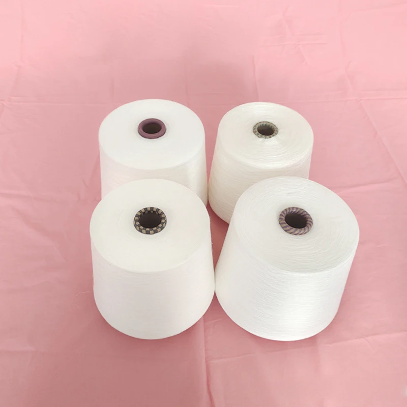 Cotton Yarns Mixed Macrame Wool Viscose Tencaity Spandex 50% 35% Cashmere-Like High Stand Spun Crochet 100% Pure Acrylic Yarn