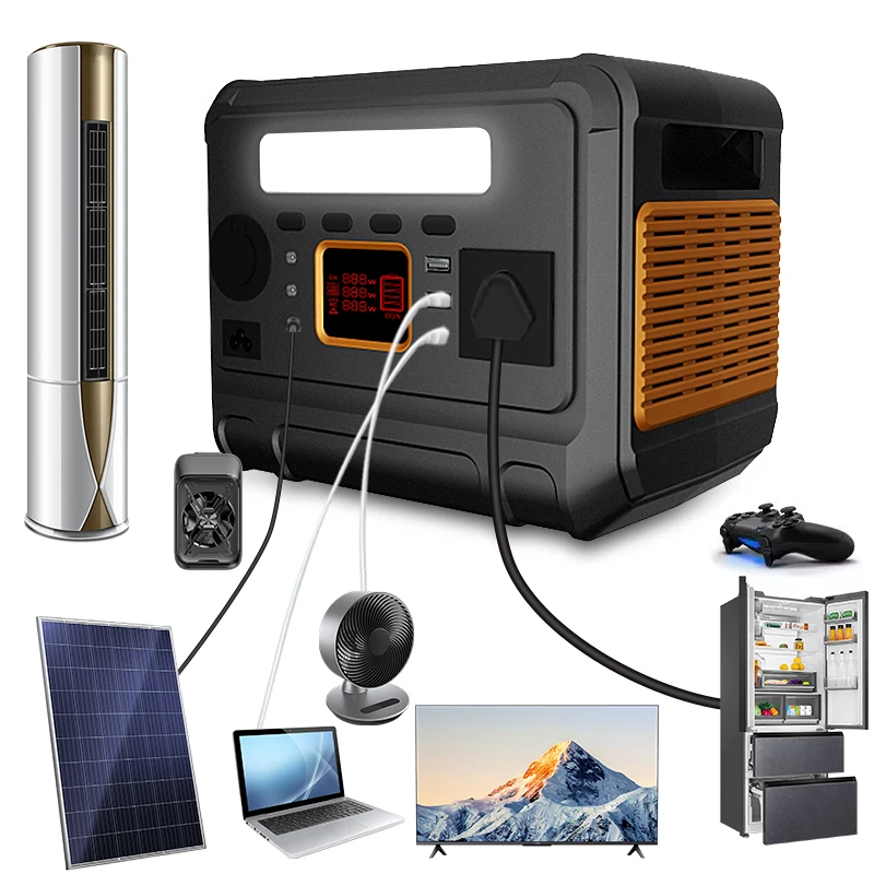 Portable Power Station 2000 Watts 240 Volts Uk Plug Portable Power Station 10000W Solar System Portable