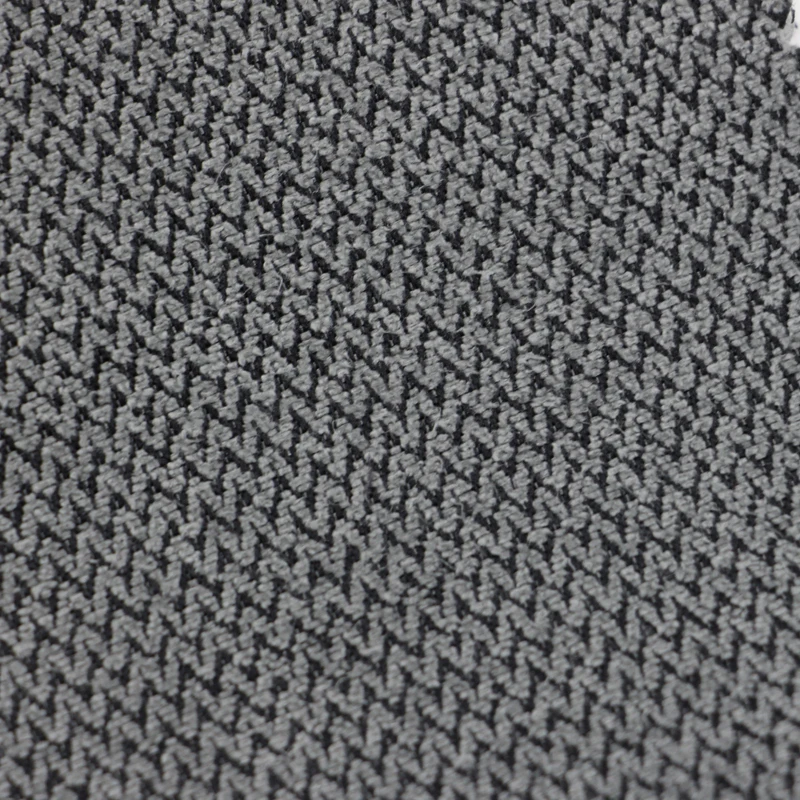 Mand Textile wholesale modern performance 100% polyester textured yarn dyed upholstery sofa  linen fabric in roll