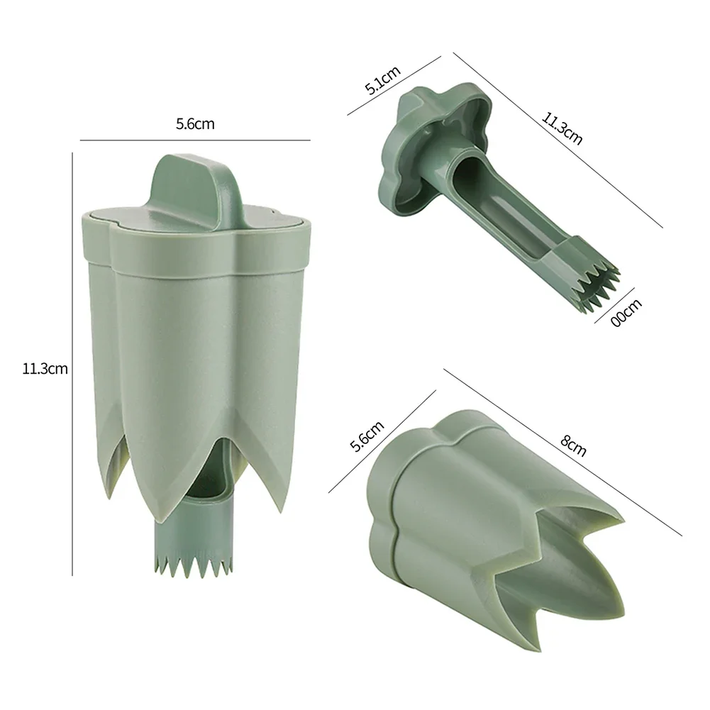 Pepper Corer Chili Seed Remover Jalapeno Peppers Cucumber Tomato Deseeder Twist Seed Bell Core Separator Cutter Kitchen Tool