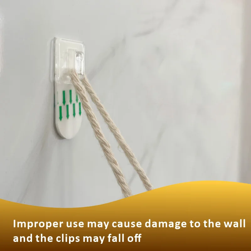 Small Decorating Clips Mini Clear Christmas Garland Hanger Plastic Hooks For Wires