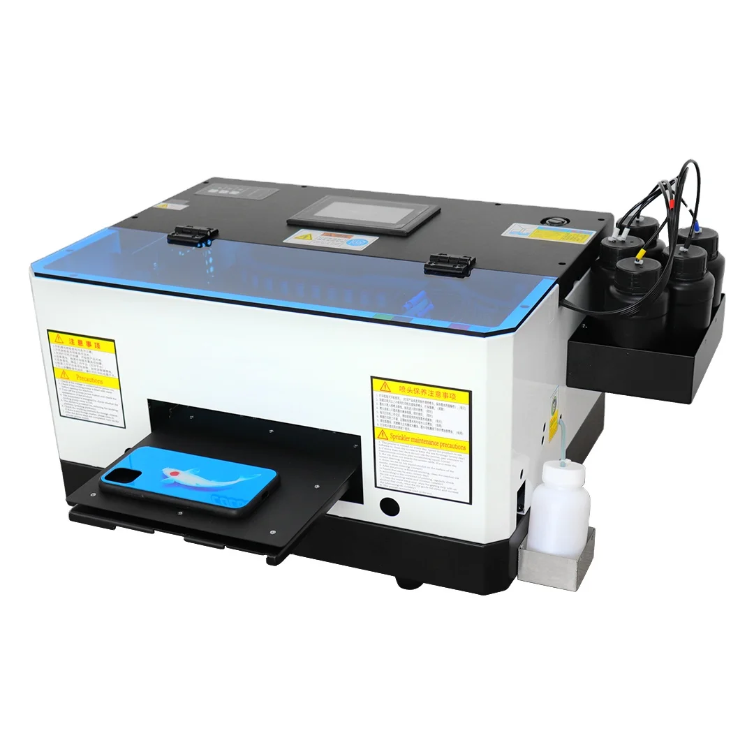 Jetvinner new product A5 mini  uv printer phone case for epson l800 printhead flatbed UV Printer