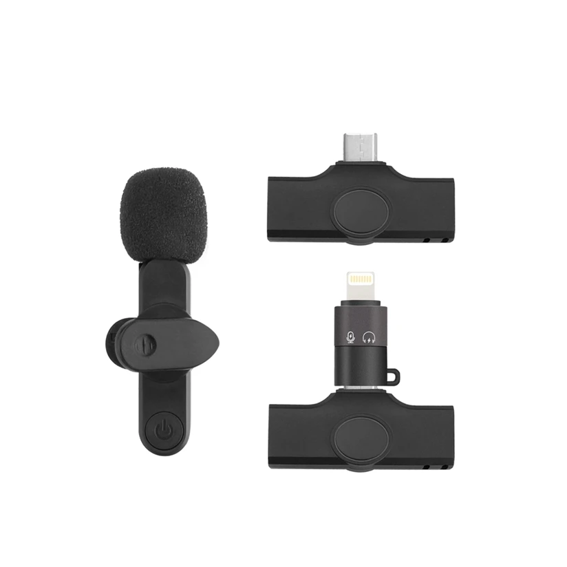 ABS Noise Cancelling Camera High Quality Singing Microphone Wireless System