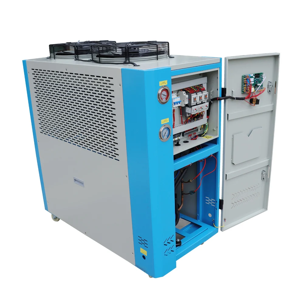 
Промышленный охладитель 3HP - 8HP с воздушным охлаждением для экструдера, воздуходувка для литья под давлением 