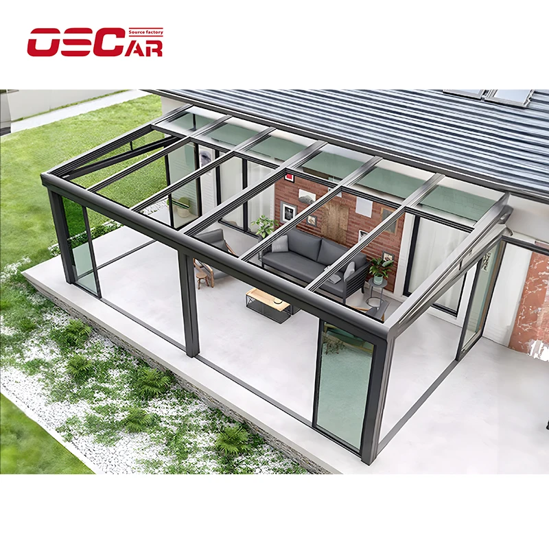 Aluminum Alloy Sunroom Manufacturer Customize Various Styles Of Sunrooms For Villas And Residential Houses In The Uk