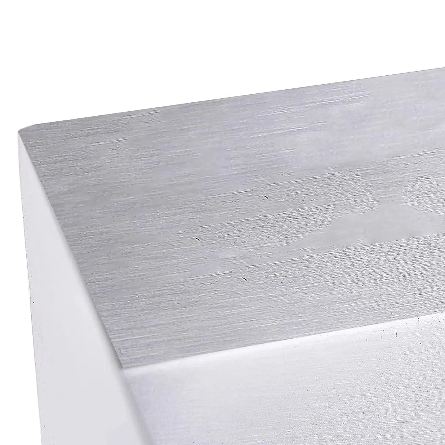 Stainless Steel Sink for Washing with Faucet and Side Splash, Commercial Wall Mount Hand Basin for Restaurant, Kitchen and Home