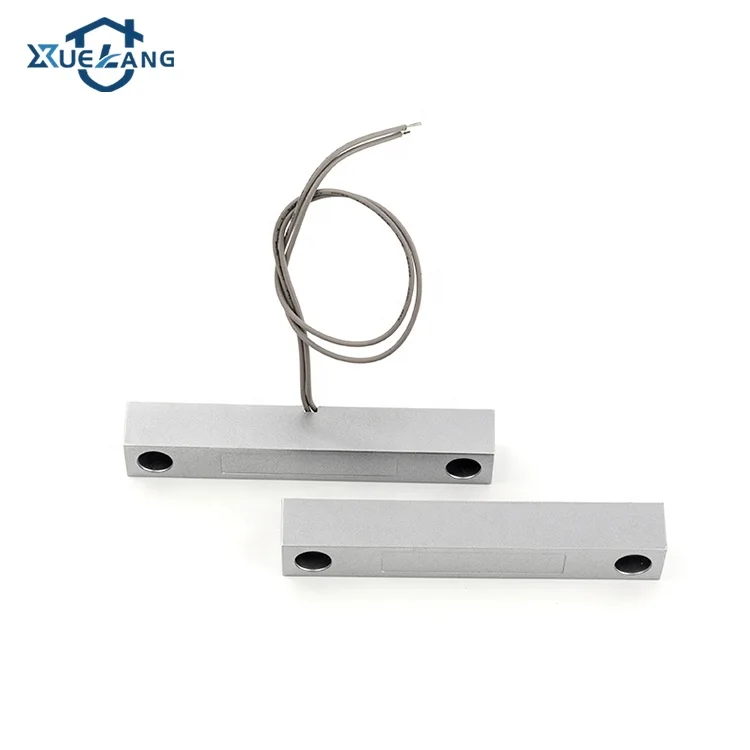 Wired Alarm NdFeB Magnet 40-60mm Sensing Gap Door Window Magnetic Contact Reed Switch