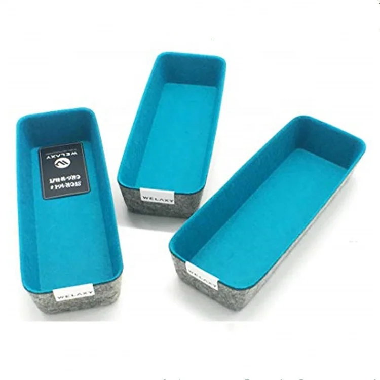 2023 Handmade ECO-friendly polyester felt fabric storage box