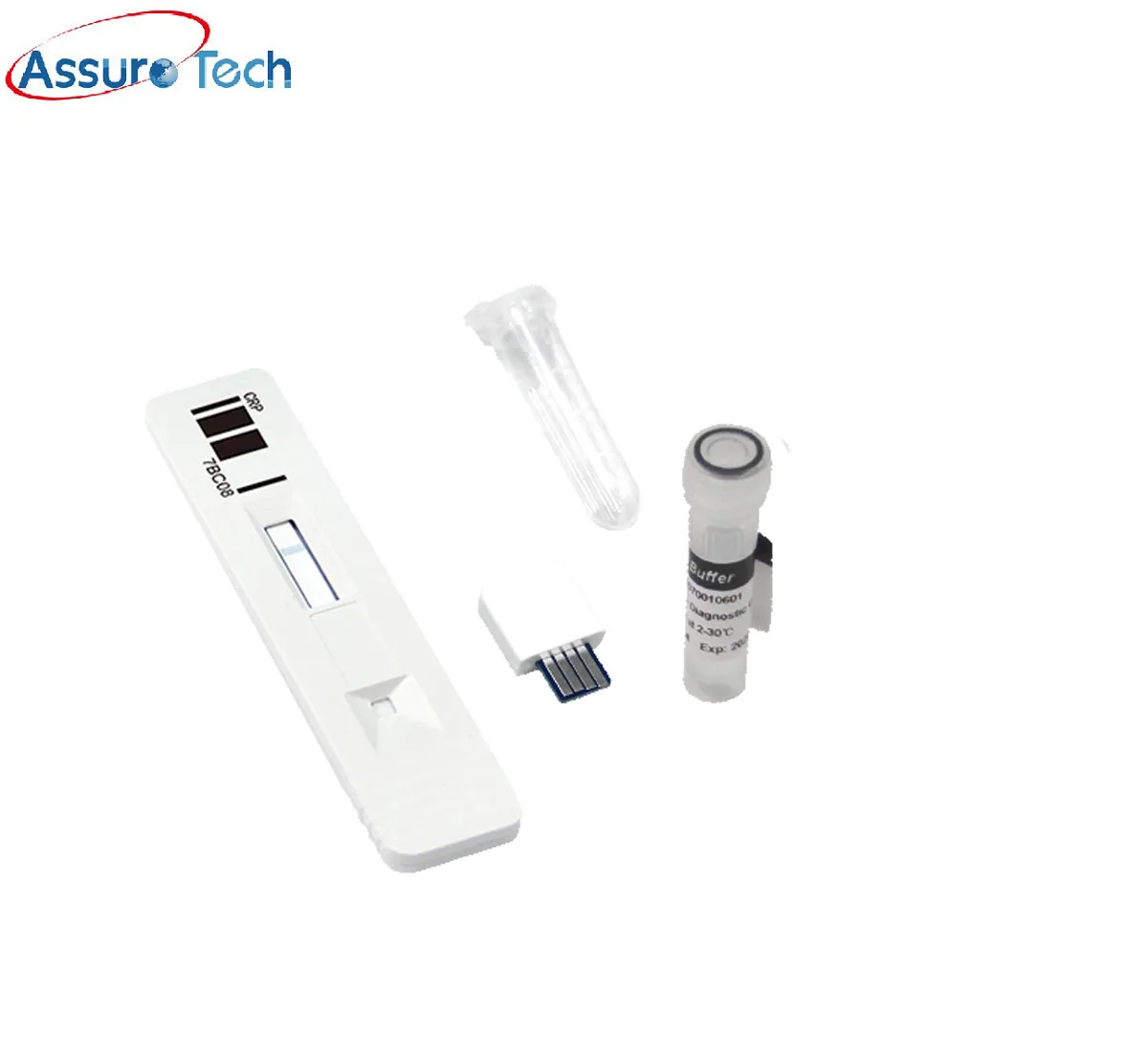  Assure CRP Medical Reagent C-reactive Protein Rapid Test Strips Device Cassettes Assay
