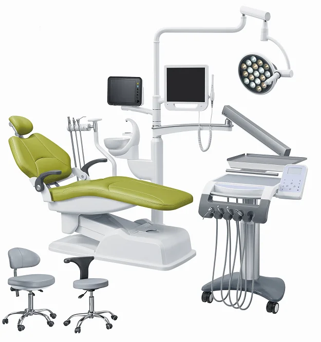 MC19 Multifunctional implant type integral dental chair unit with monitor and intra oral camera