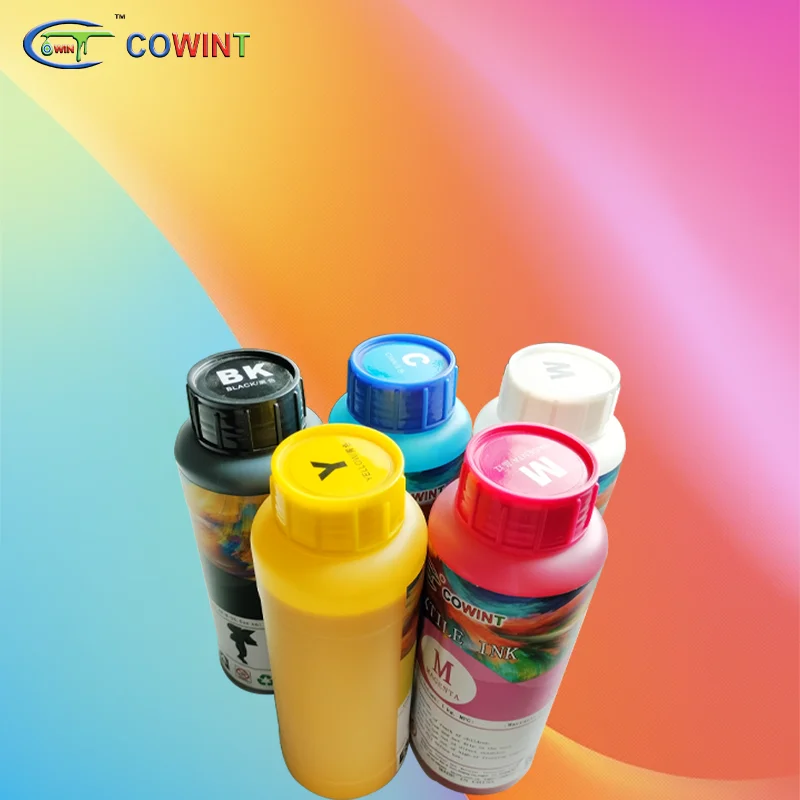 Cowint excellent dtf ink water-base ink high quality suitable for desk dtf printer or industrial dtf printer fluorescent ink