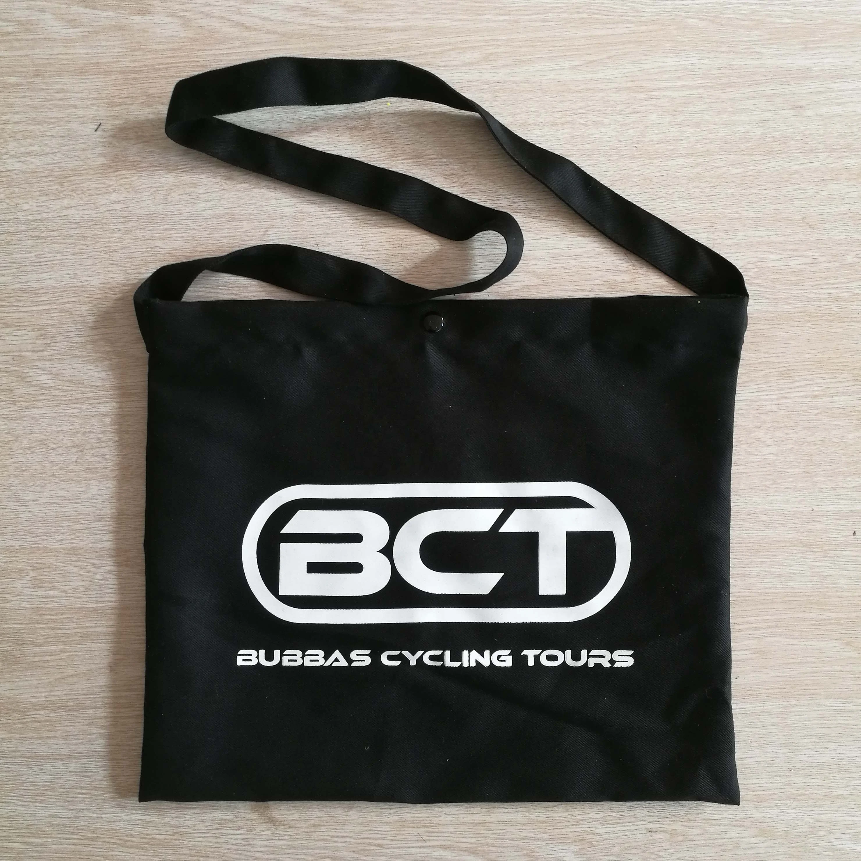 Heavy Fabric Mountain Bike Tour France Lake  Outdoor Shoulder Food Feeding Bag Cycle Bag Cycling Musette  Bag