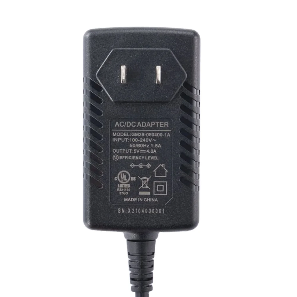 GVE 39W 5V 12V 1A 2A 3A ac dc power adapter with ce rohs fcc ul for led light, cctv camera