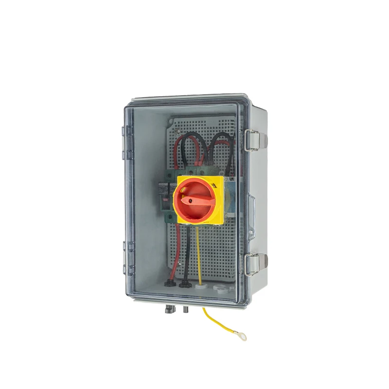 2024 New PV Strings 1000V DC Combiner Box For Solar Panel With DC Isolator Switch