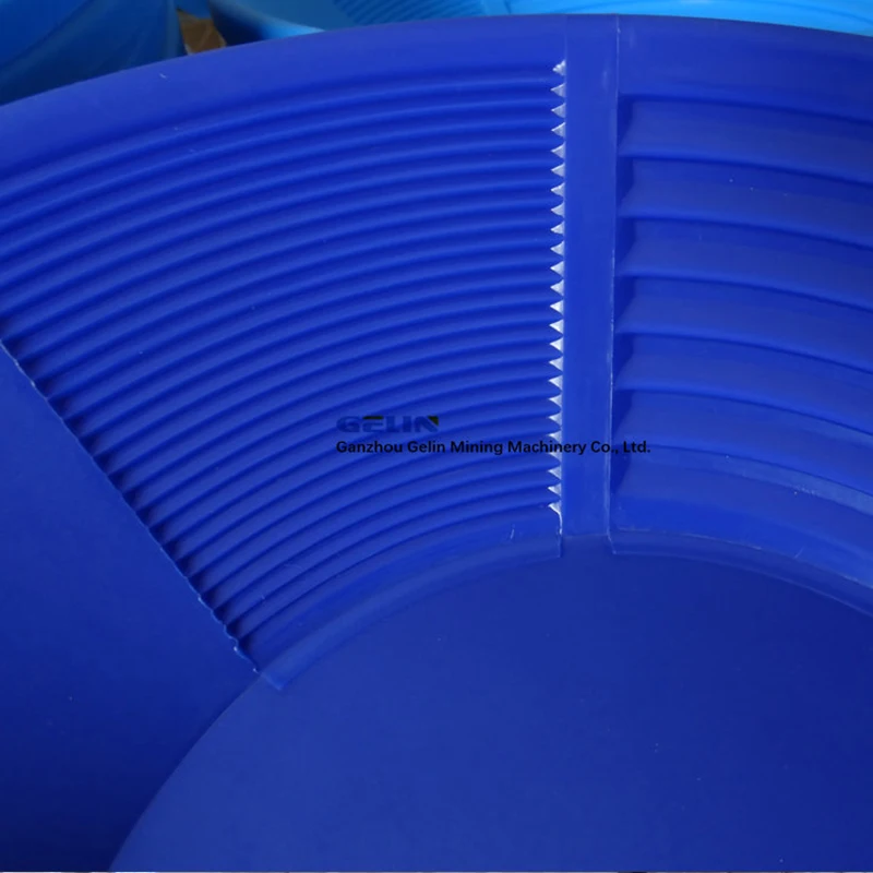 Alluvial sand gold gold washing pan