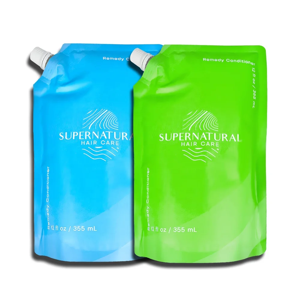 High quality custom printed spout pouch liquid packaging bag body wash juice laundry detergent stand up pouch with corner spout