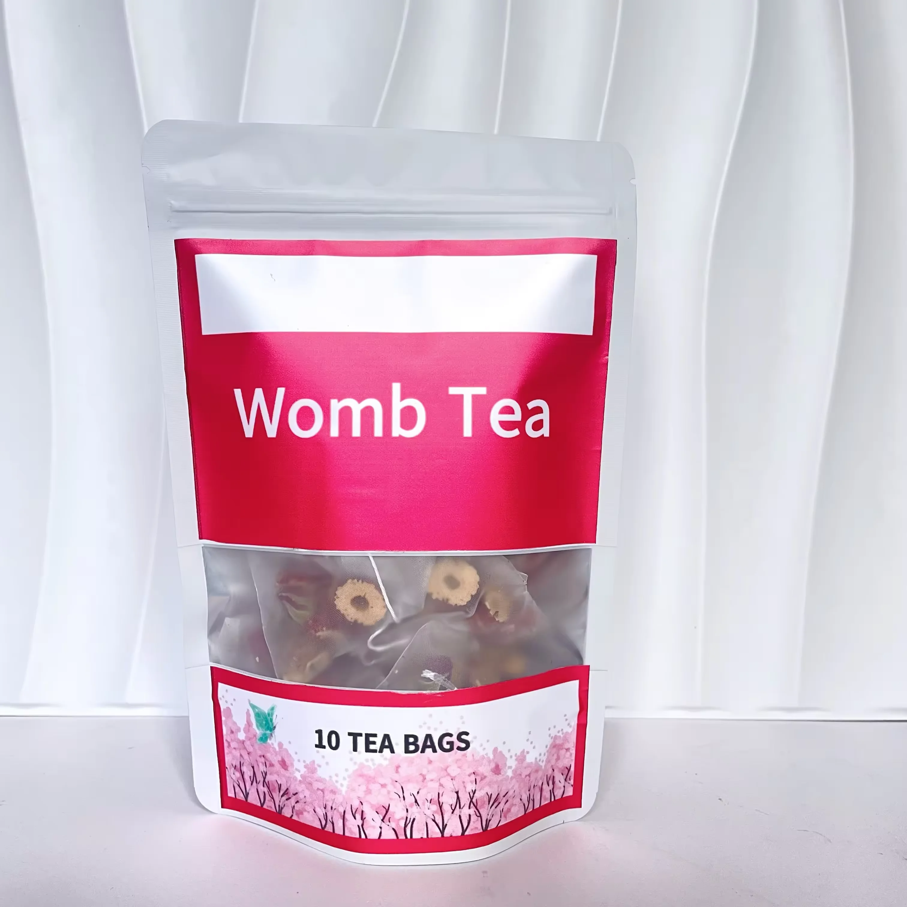 Customize Logo Herbal Womb Tea Yoni healing Detox Tea Help Female Fertility Pregnancy