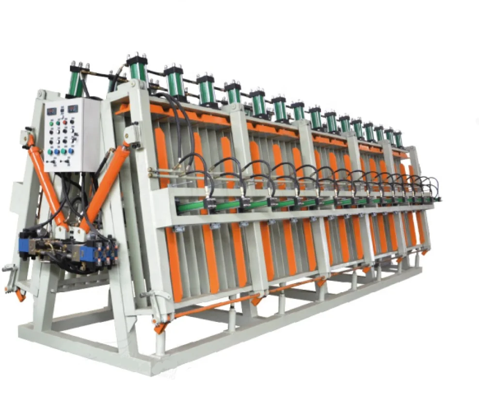 Automatic Wood Panel Composer Hydraulic Press Double Side Clamp Carrier