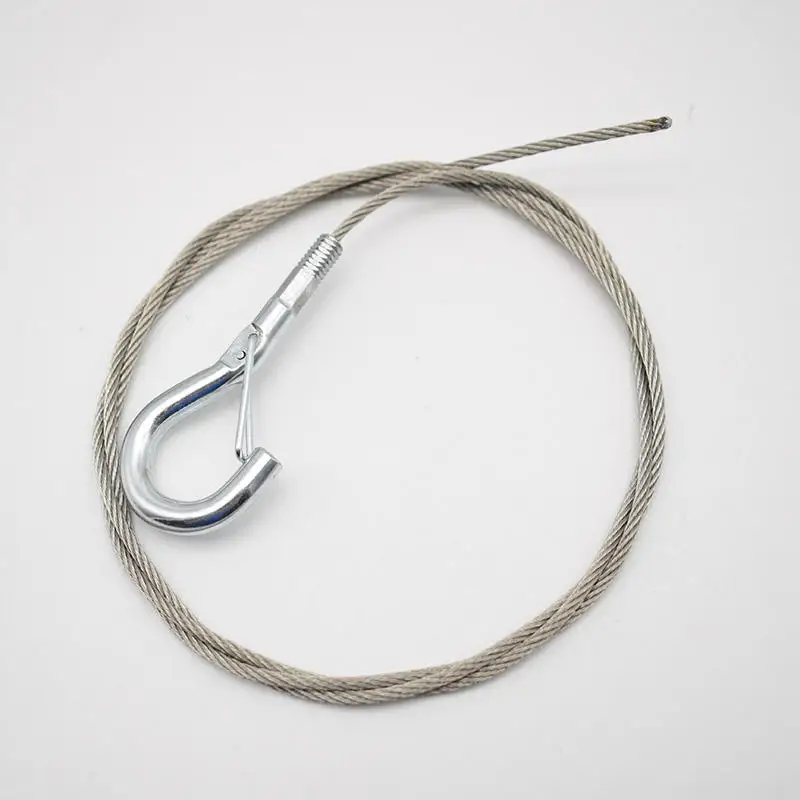 Adjustable Hook Cable Gripper lamp suspension kit Wire Rope Clip Sel-Lock Lamp Hanging Kits