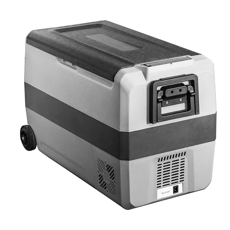 Alpicool Popular Connected  Car Cigarette Lighter  Refrigerator 12v Two Zone  Compressor DC Chest Freezer