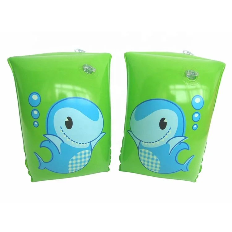 Custom Animal Picture Adult Kids Inflatable Swimming Armbands Intex