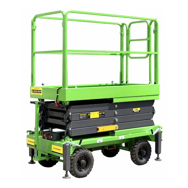 6M mobile scissor lift small aerial work platform for sale