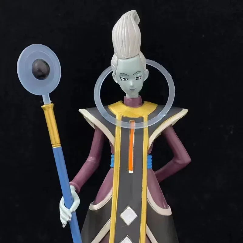 10-17cm Anime Dragon DBZ Character Whis and Beerus Model with base Plastic Crafts for decoration