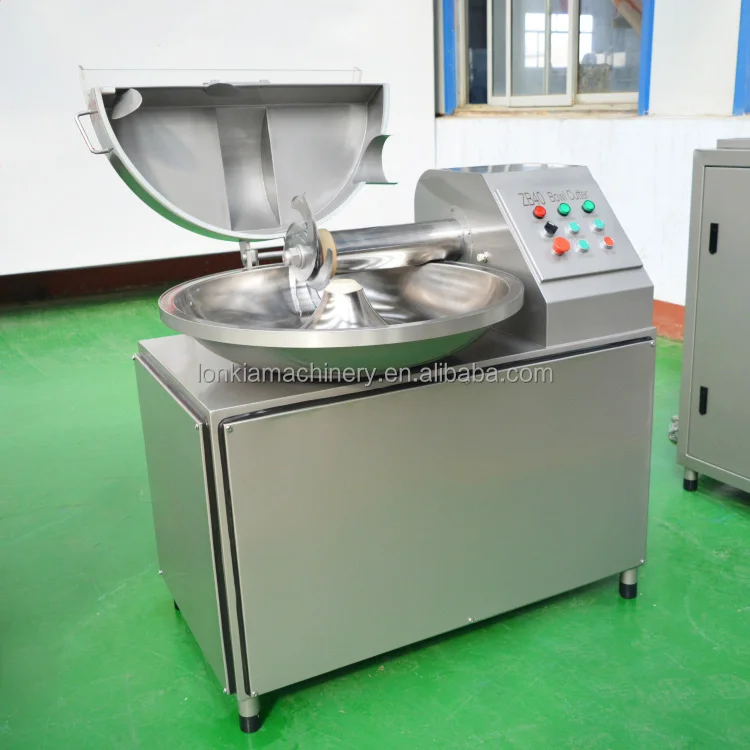 CE Meat Bowl Chopper Sausage Making Machine Chopper  Hamburger Meat Bowl Cutter