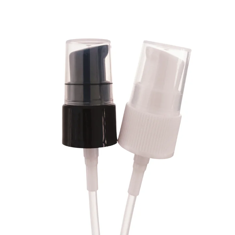 24410 cream pump black cosmetic lotion pump head 24mm serum treatment pump