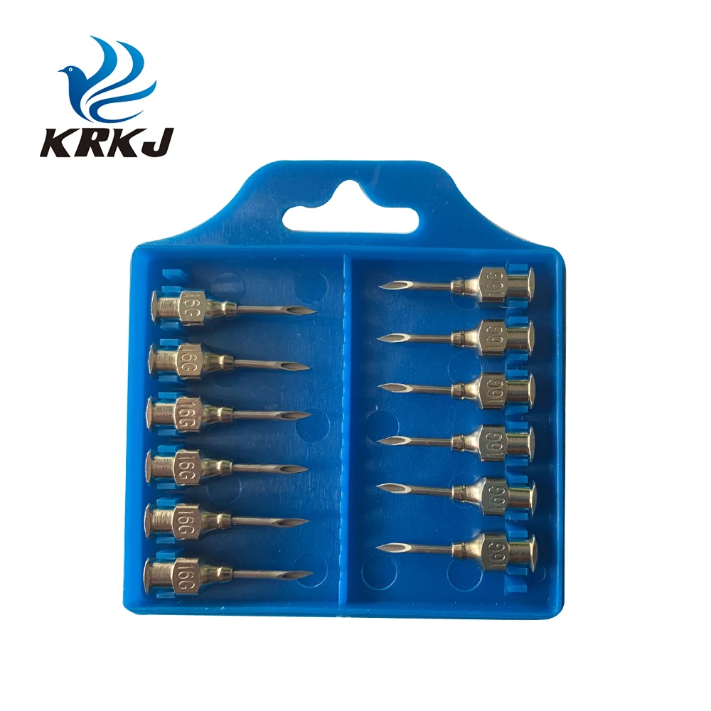 Cettia kd403 Poultry Livestock Metal Veterinary Stainless Steel Syringes Vaccination Needles For Cattle Sheep 14G-21G